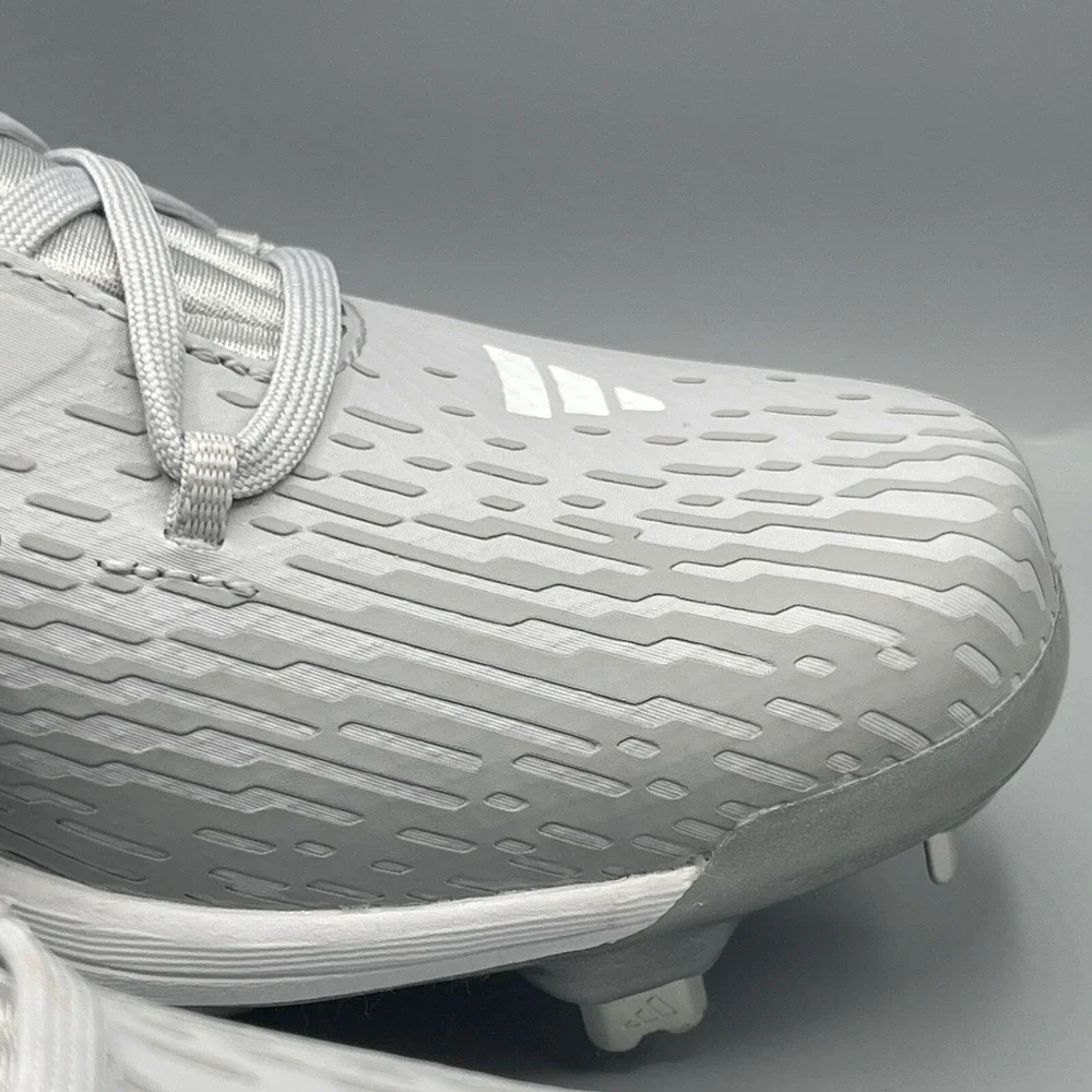 Adidas Baseball‎ Cleats Men's 7.5 Metal adizero Afterburner 9 Silver IG2311 NEW